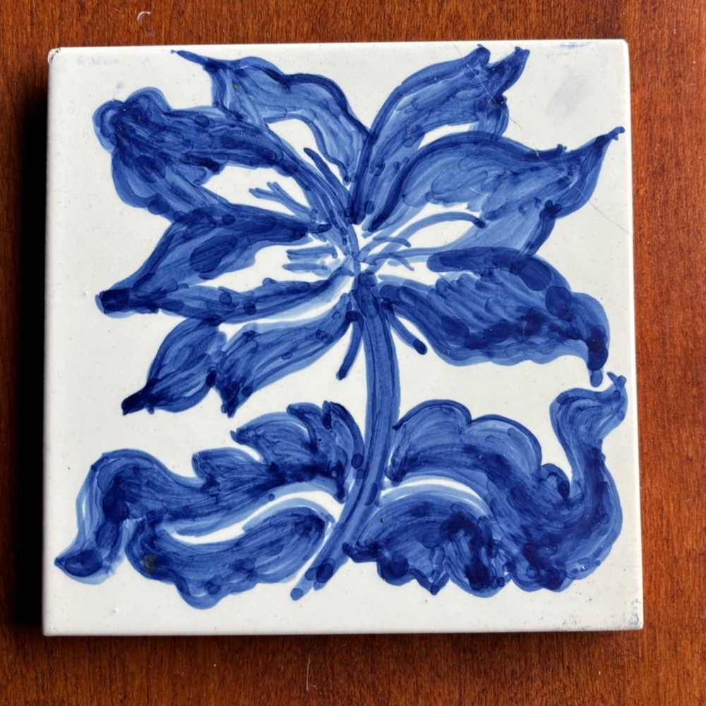 Tile from Portugal Hot Plate or Decor